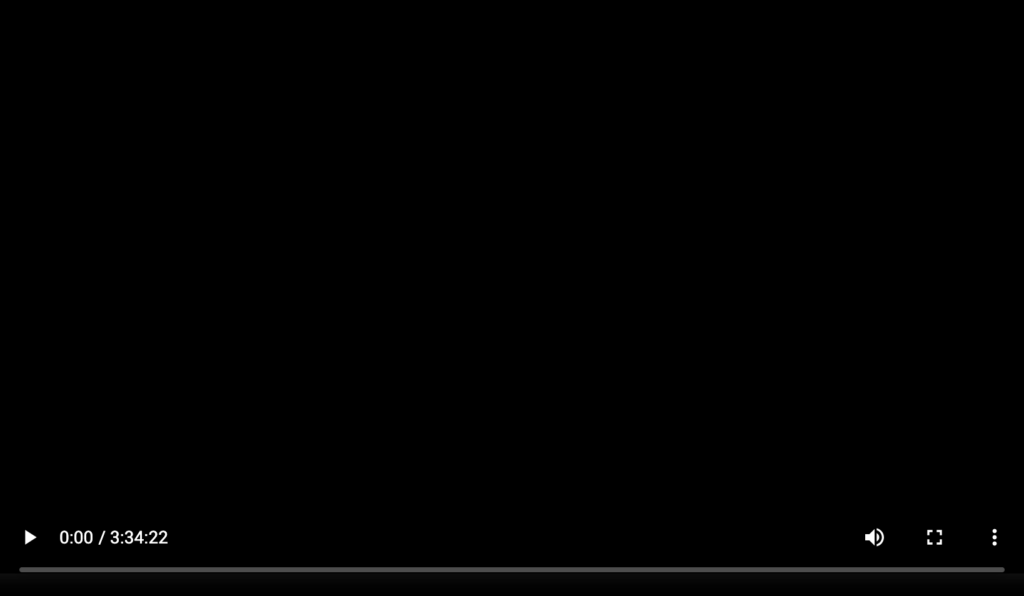 Pantalla en negro para reproducir video